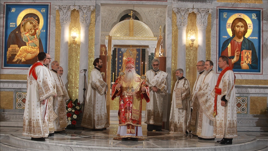 Beograd: Božićna liturgija u Hramu Svetog Save