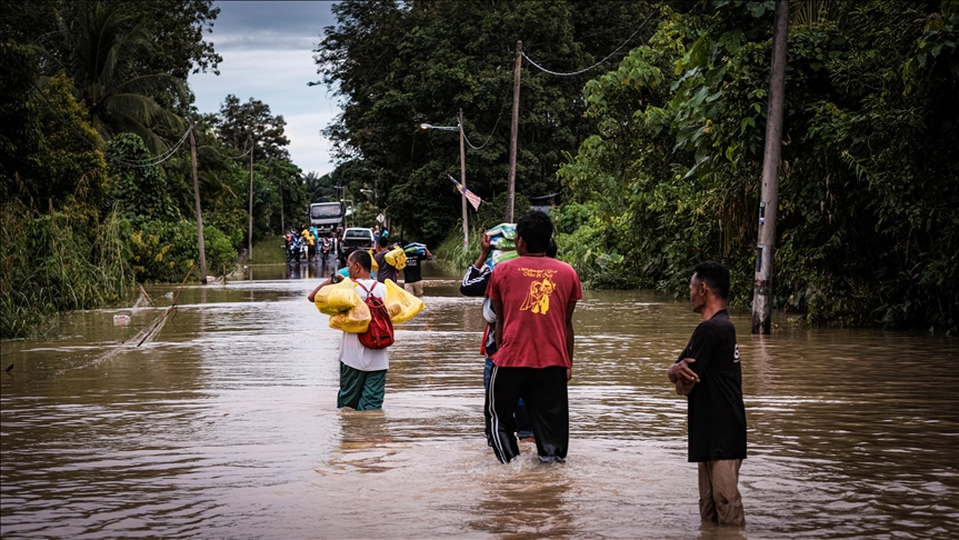 Over 36,000 people displaced by floods in Malaysia