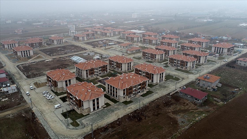 elazig da depremzedeler modern konutlarina kavusuyor