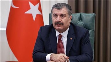 Turkey's health minister talks with BioNTech co-founder