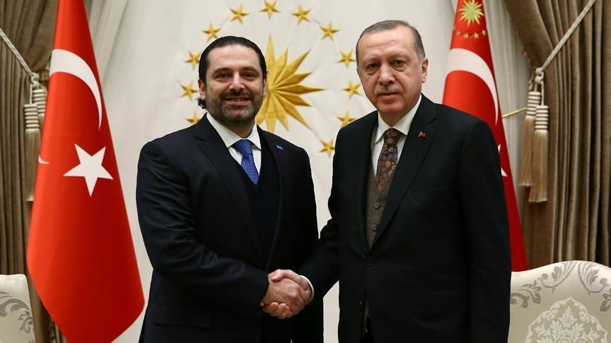 Turkish president welcomes Lebanese premier