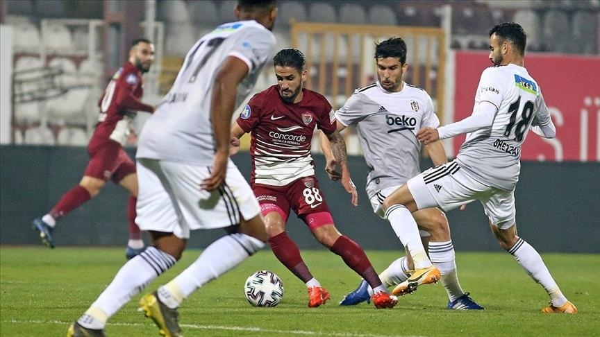 قدم.. بشكتاش يكتفي بنقطة من لقاء هطاي سبور