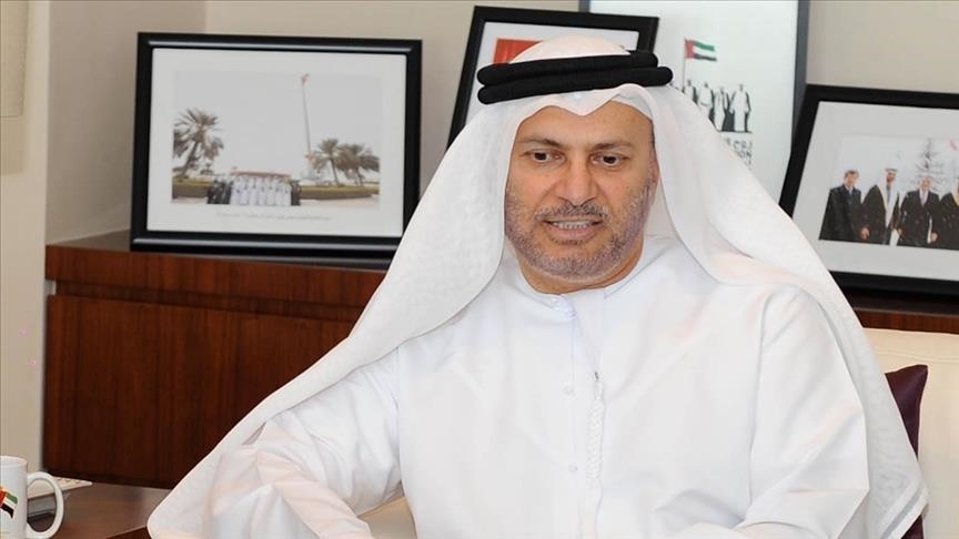 قرقاش: الإمارات ترغب في تطبيع العلاقات مع تركيا