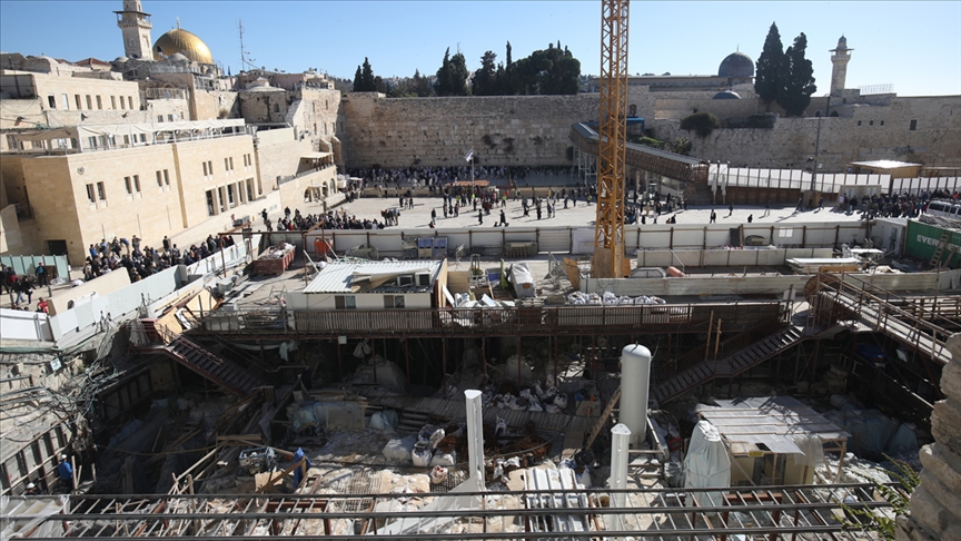 Filistin'den Mescid-i Aksa çevresindeki İsrail kazılarının durdurulması için BM'ye çağrı