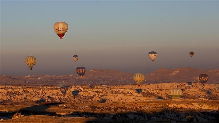 Каппадокия: свыше 120 тыс. туристов совершили полеты на воздушном шаре 