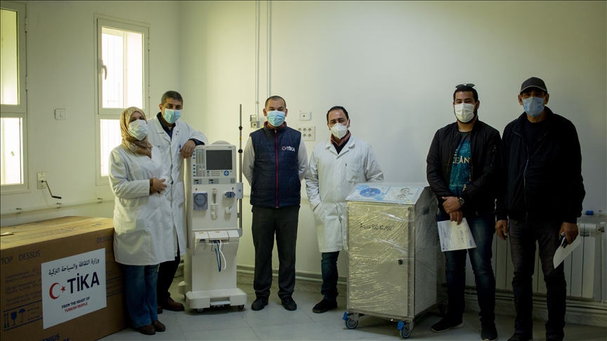 Tunisie/TİKA: Des aides médicales acheminées à l’hôpital de Médenine
