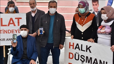 Du malbatên din beşdarî çalakiya rûniştinê ya dayikên Diyarbekirê bûn