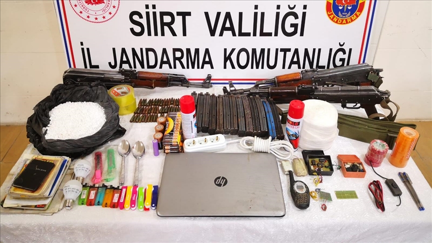 Turkey: Terrorist PKK weapons, ammunition seized