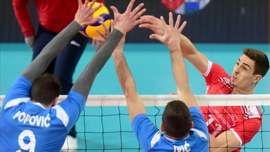 Turkey seal 3rd win in EuroVolley 2021 men's quals