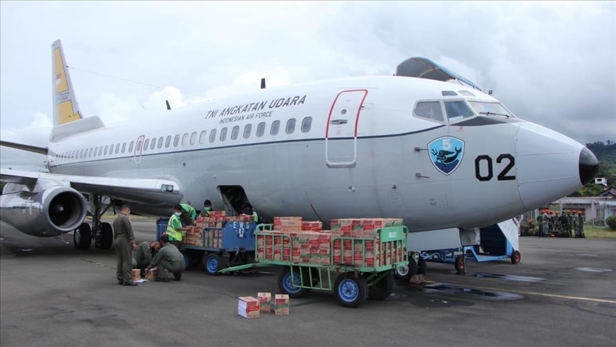 TNI AU Kirim Logistik Dan Personel Ke Majene Sulawesi Barat