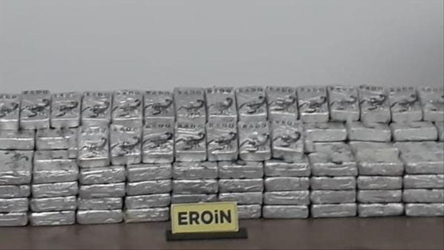 Sekuestrohen mbi 51 kilogramë heroinë në lindje të Turqisë