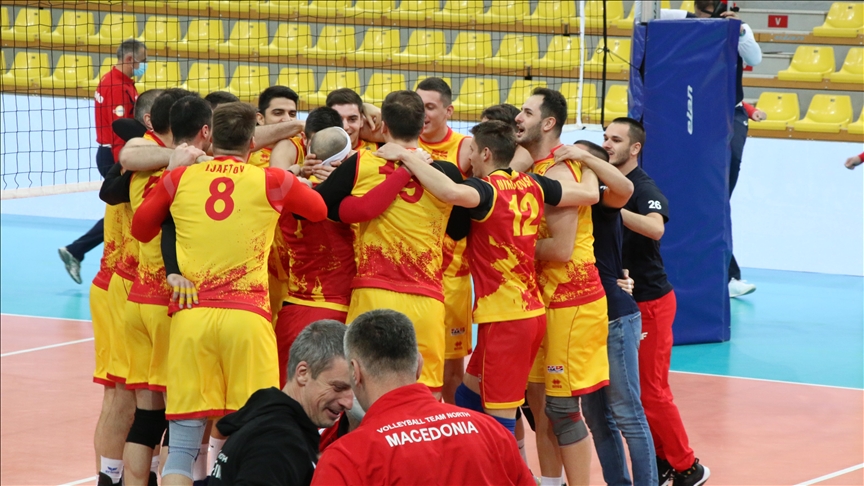 Maqedonia e Veriut triumfoi kundër Turqisë dhe u kualifikua në Kampionatin Evropian të Volejbollit