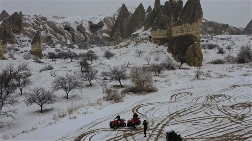 Turkey: Winter fun captivates tourists in Cappadocia