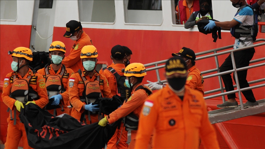34 korban Sriwijaya Air teridentifikasi, 310 kantong berisi bagian tubuh telah dievakuasi