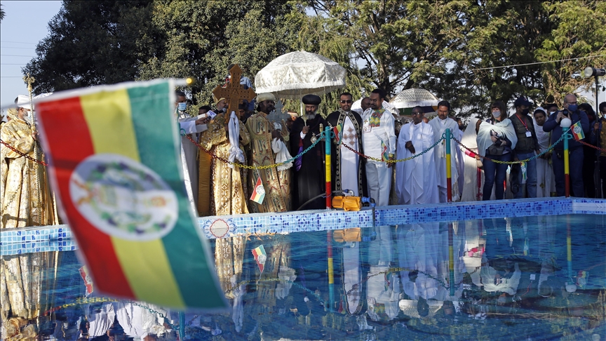 Ethiopian Orthodox Christians celebrate Epiphany