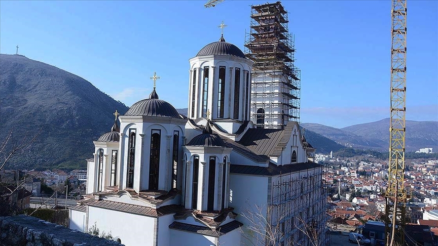 Bosna'daki savaşta mayınlanan kilise yeniden dinler arası hoşgörünün sembolü oldu