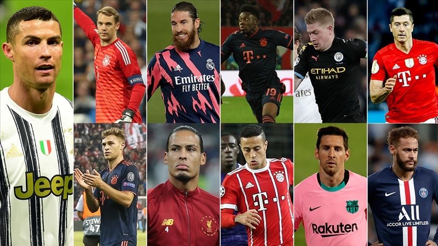 UEFA unveils Fans' Teams of the Year 2020