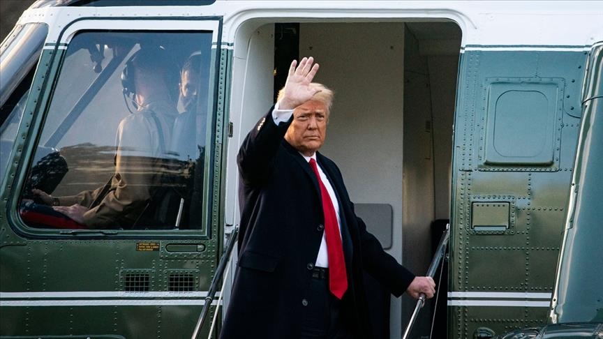 Presidenti amerikan, Donald Trump, largohet nga Shtëpia e Bardhë