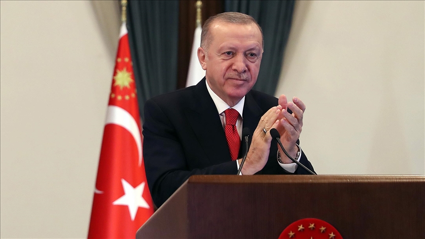 Turkey works to top global, economic system: Erdogan