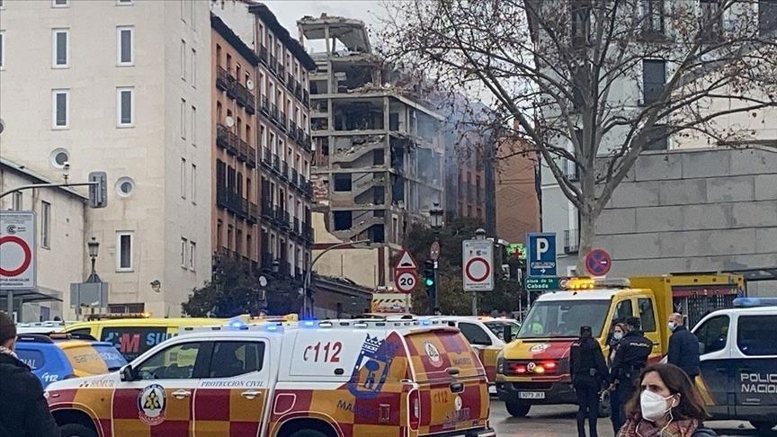 В центре Мадрида прогремел взрыв, есть погибшие