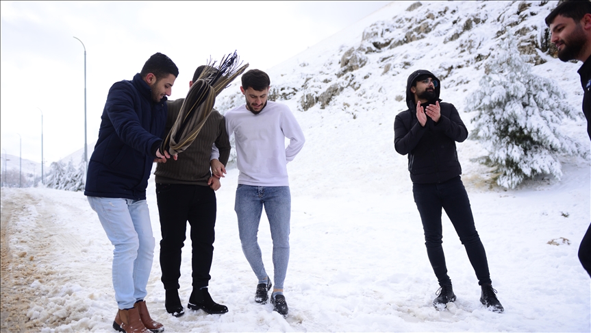 بەفربارین لە سلێمانی
