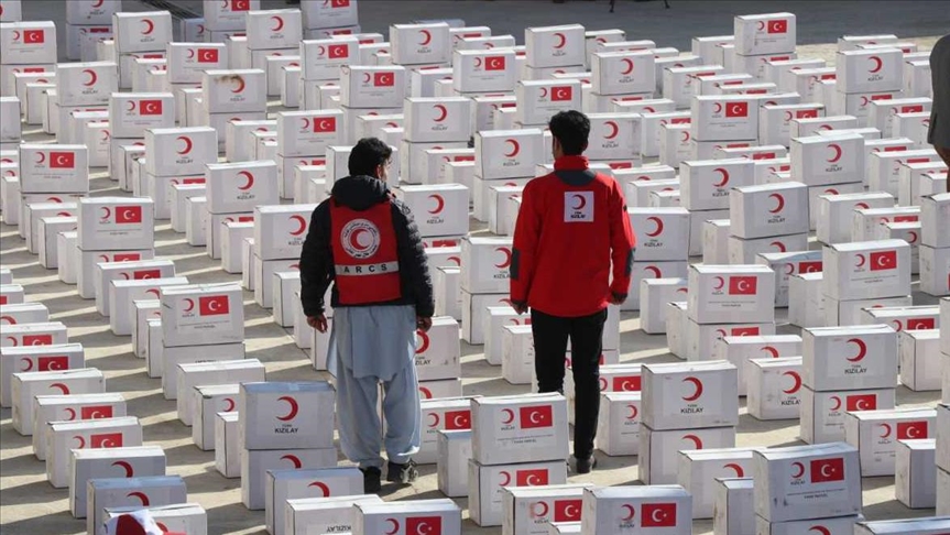 Turkish Red Crescent distributes aid in Afghanistan