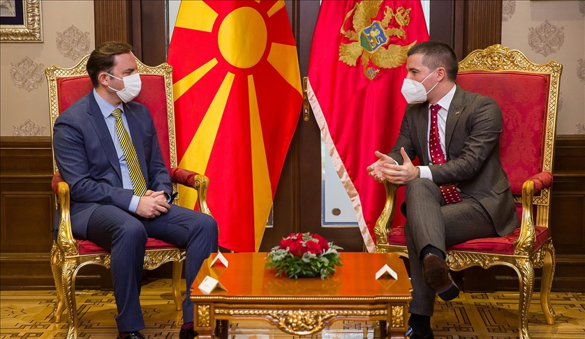 Османи во Подгорица: „Благодарни сме ѝ на Црна Гора за поддршката на Северна Македонија во НАТО“