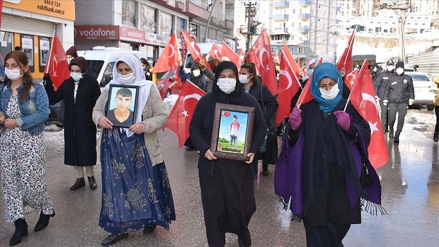 Turkey: Families, victimized by PKK, stage protest