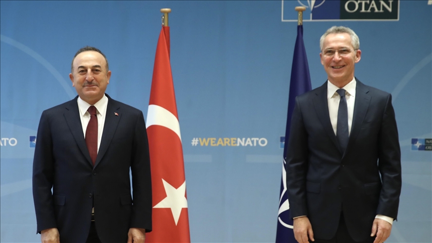 Dışişleri Bakanı Çavuşoğlu, NATO Genel Sekreteri Stoltenberg ile görüştü