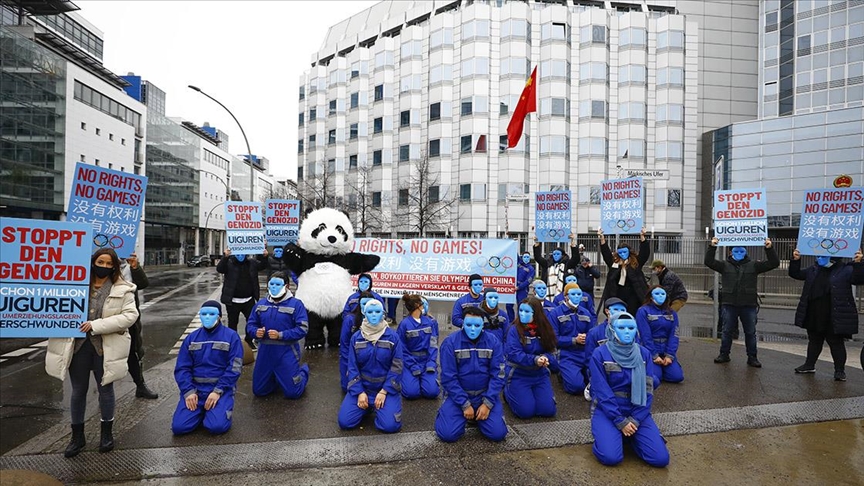 برلين.. مظاهرة ضد سياسات الصين تجاه الأويغور