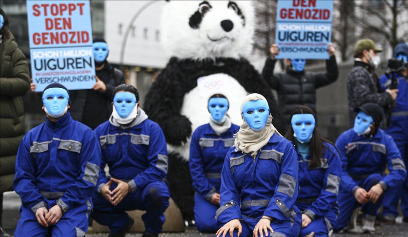 Во Берлин одржан протест поради политиката на Кина кон Ујгурите