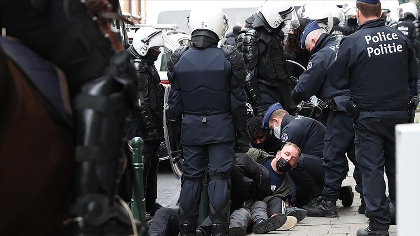 Demonstracije protiv rasizma i policijskog nasilja u Briselu: Priveden veliki broj osoba 