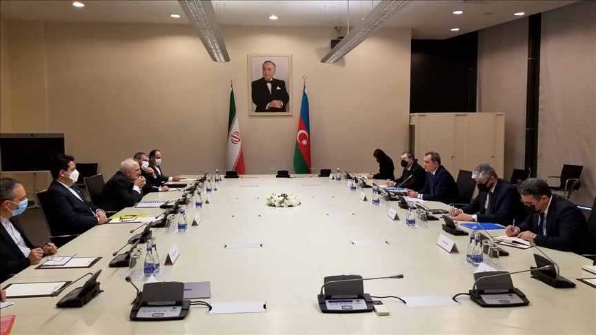 وزرای خارجه ایران و آذربایجان در باکو دیدار کردند