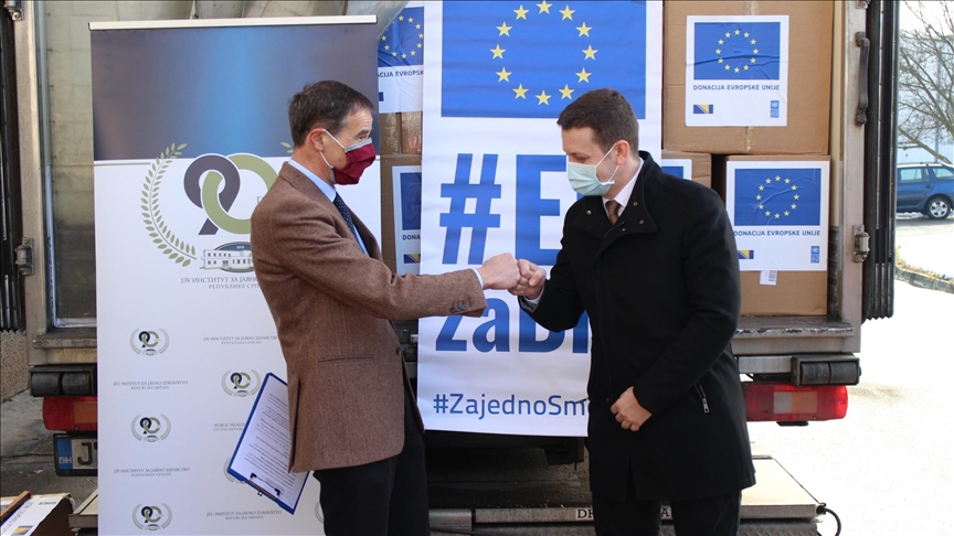 Delegacija EU u BiH: Institutu za javno zdravstvo RS uručena zaštitna oprema