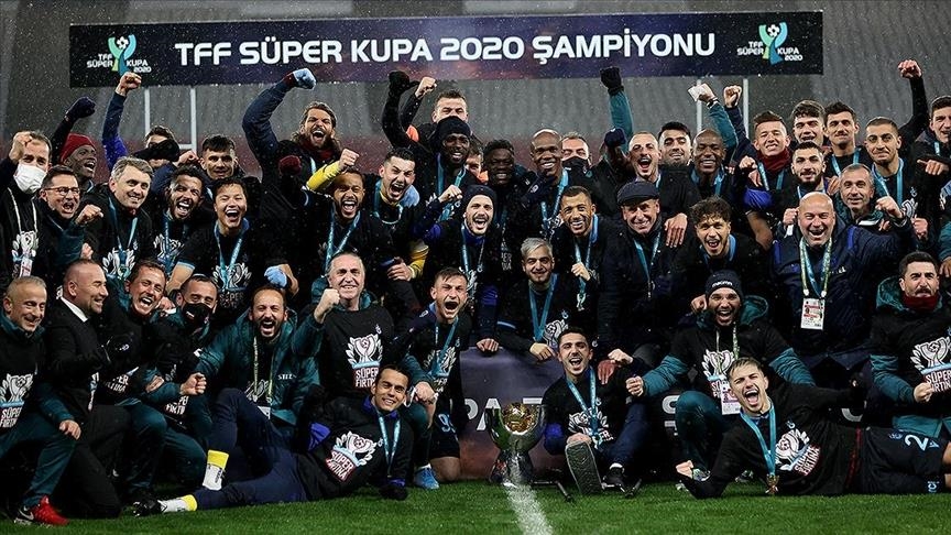 Trabzonspor win 2020 Turkish Super Cup