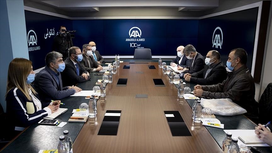 Iran’s deputy press minister visits Anadolu Agency HQs