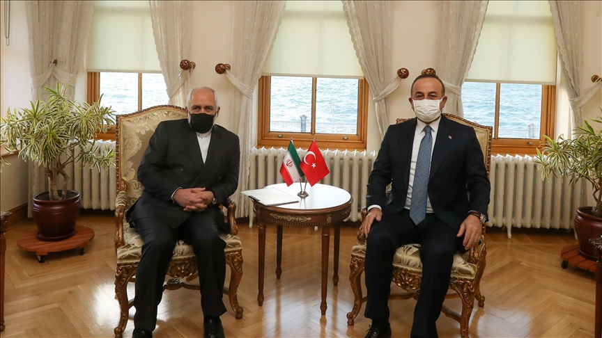 دیدار وزرای خارجه ترکیه و ایران در استانبول
