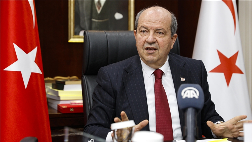 KKTC Cumhurbaşkanı Tatar: İki devlet formülü Kıbrıs'ın gerçeklerine dayalı bir siyasettir ve çok önemlidir