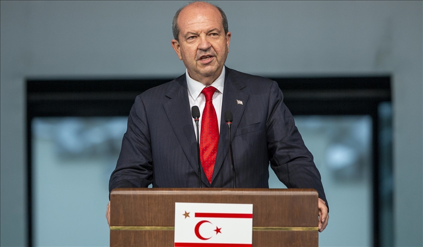 Turkish Cypriots leader cites his two-state solution