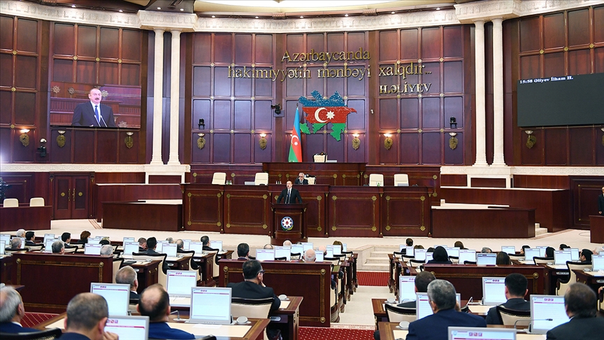 Azerbaycan Milli Meclisi, Türkiye ile 'kimlik belgesiyle seyahat' ve 'medya platformu' anlaşmalarını onayladı