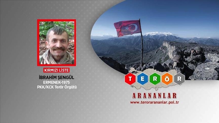 Turkey neutralizes so-called field officer of PKK terror group