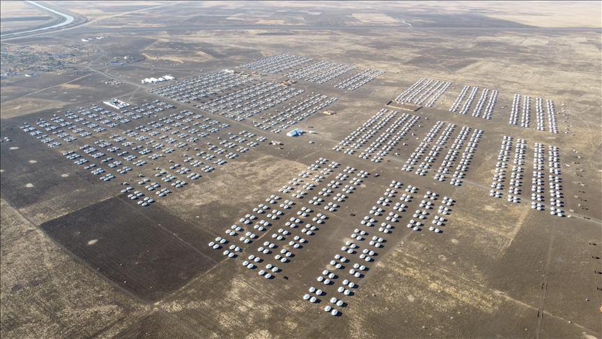 ترکیه اردوگاه اسکان اضطراری با ظرفیت 4500 تخته چادر در مرز اتیوپی با سودان برپا کرد