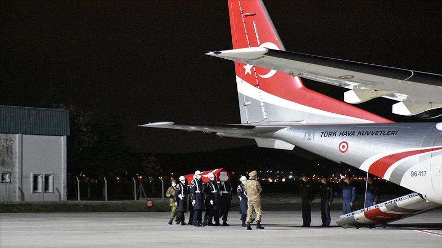 El Bab'da şehit düşen Jandarma Astsubay Kıdemli Başçavuş Demirel'in cenazesi memleketine uğurlandı