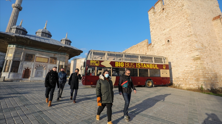 Salgında İstanbul'u ziyaret eden Bosnalı gazeteciler 'güvenli turizm' olanaklarına hayran kaldı