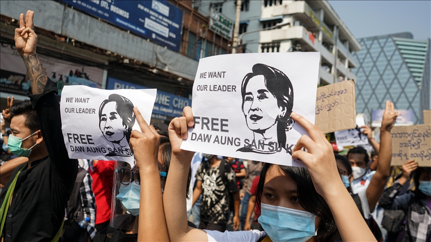 Myanmar: Suu Kyi's party asks world not to recognize military junta