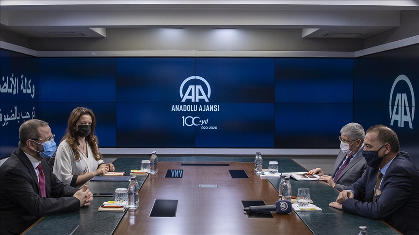 Algeria’s envoy to Turkey visits Anadolu Agency HQs