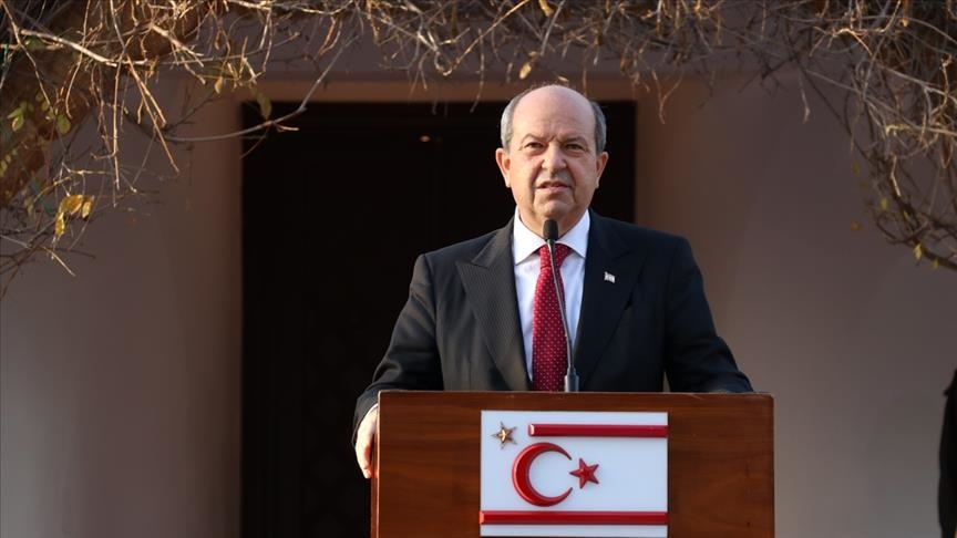 Turkish Cypriot president seeks 2-state solution