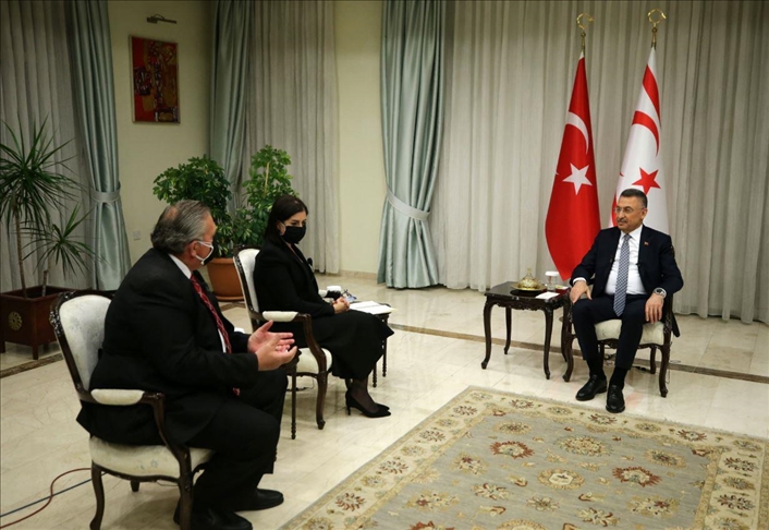 نائب أردوغان: يمكننا التفاوض بشأن حل الدولتين في قبرص