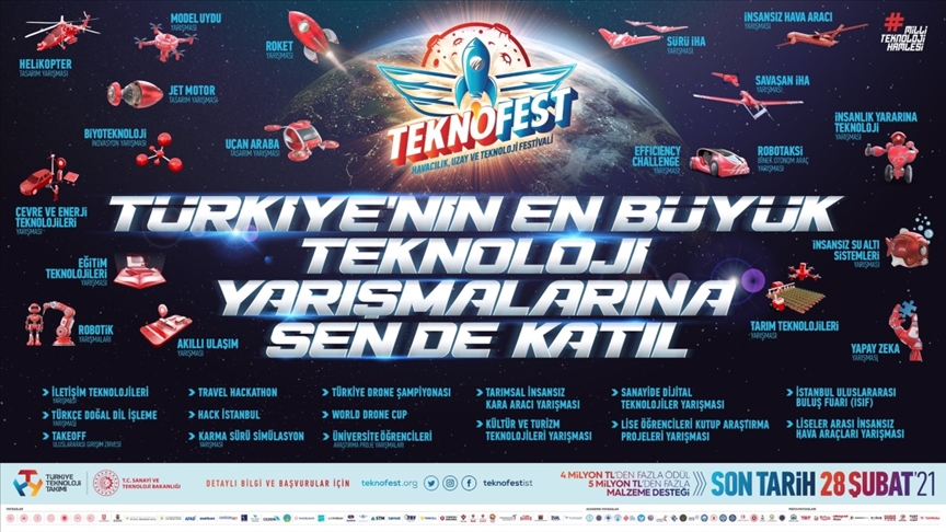 TEKNOFEST kapsamındaki Roket Yarışması'na başvurular sürüyor