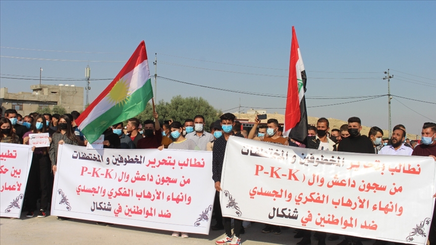 Irak'taki Ezidiler PKK'nın bölgeden çıkarılmasını da öngören Sincar Anlaşması'nın uygulanmasını istedi